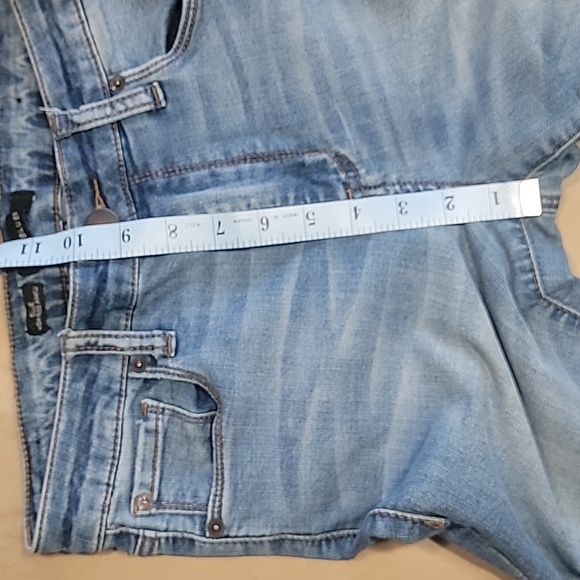 STS Blue Size 26 "Ellie High Rise Ankle" Jeans, Destroyed, Step Hem, Gently Used - Picture 4 of 13